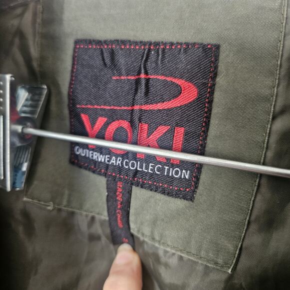 Yoki Collection Canvas Medium Military Jacket Hood Utility Streetwear Neutral - Picture 3 of 16